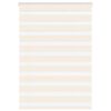 vidaXL Zebra rolgordijn 100x100 cm stofbreedte 95,9 cm marmerbeige