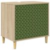 vidaXL Badkamerkast GELEEN Sonoma 60 x 40 x 60 cm Bewerkt hout