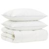 vidaXL 90% ganzen dons dekbedset FULDA 3 st 220 x 240 cm Winter Wit