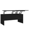 vidaXL Salontafel 102x50,5x46,5 cm bewerkt hout zwart