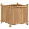 vidaXL Plantenbak 40x40x40 cm bamboe