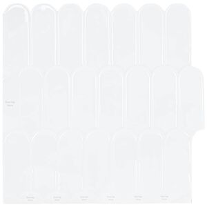 vidaXL Veer Tegel 20 st Wit 30 x 30 cm Polyurethaan en PET