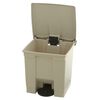 Rubbermaid Pedaalemmer klassiek 30 L beige