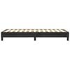 vidaXL Boxspring bed fluweel zwart 90x200 cm