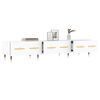 vidaXL Tv-meubel 150x36x30 cm bewerkt hout wit