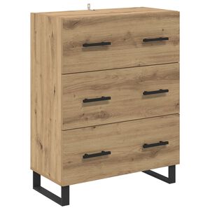 vidaXL Dressoir Artisan Eiken 69,5 x 34 x 90 cm