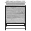 vidaXL Opbergbox met deksel 80x40x51,5 cm bewerkt hout grijs sonoma