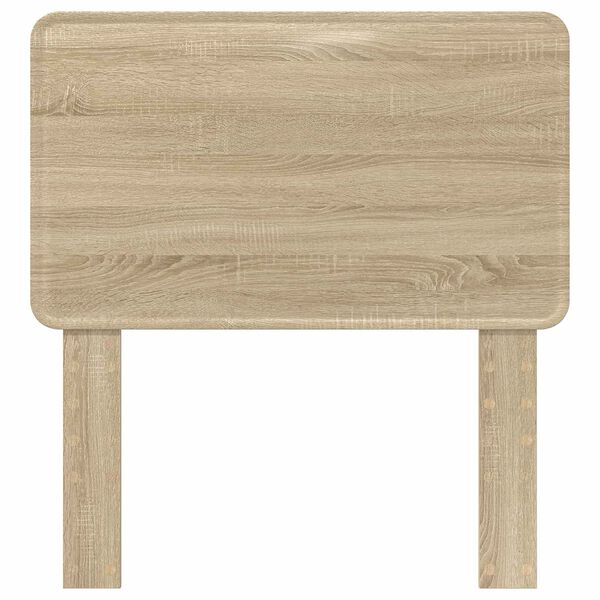 vidaXL Hoofdbord Sonoma Eiken 75 cm Bewerkt hout