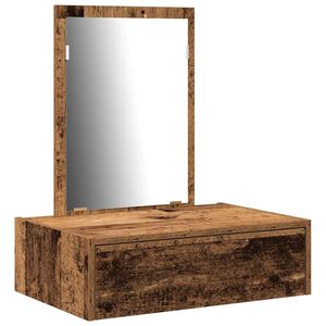 vidaXL Plafondtafel met lade Bruin 60 x 40 x 70 cm Bewerkt hout