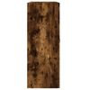 vidaXL Wandkast 69,5x34x90 cm bewerkt hout gerookt eikenkleurig