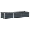vidaXL Plantenbak Antraciet 240 x 80 x 45 cm Staal
