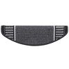 vidaXL Zelfklevende Trapmatten 15 pcs Antraciet 65 x 21 x 4 cm