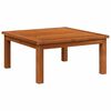 vidaXL Loungetafel 63x63x30 cm massief acaciahout