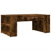 vidaXL Salontafel 102x55x42 cm bewerkt hout gerookt eikenkleurig