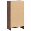 vidaXL Boekenkast 40x24x76 cm bewerkt hout bruin eikenkleurig