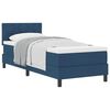 vidaXL Boxspringbed met hoofdeinde Blauw 80 x 200 cm Stof