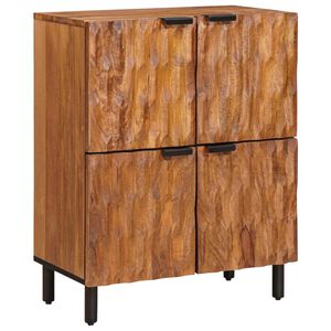 vidaXL Dressoir Acacia Bruine Afwerking 60 x 33 x 75 cm