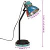 vidaXL Bureaulamp 25 W E27 18x18x60 cm meerkleurig