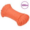 vidaXL Werktouw 3 mm 100 m polypropeen oranje