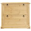 vidaXL Schoenenkast Corona 99x32x85 cm massief grenenhout
