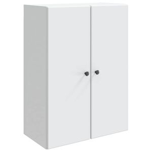 vidaXL Wandkast Wit 66 x 34,5 x 90 cm Bewerkt hout