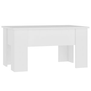vidaXL Salontafel 79x49x41 cm bewerkt hout wit