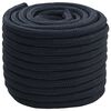 vidaXL Boottouw 2 mm 25 m Koninklijk Blauw Polyester