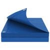 vidaXL Zeil met Oogjes Blauw 4 x 4 m 260 gsm PE