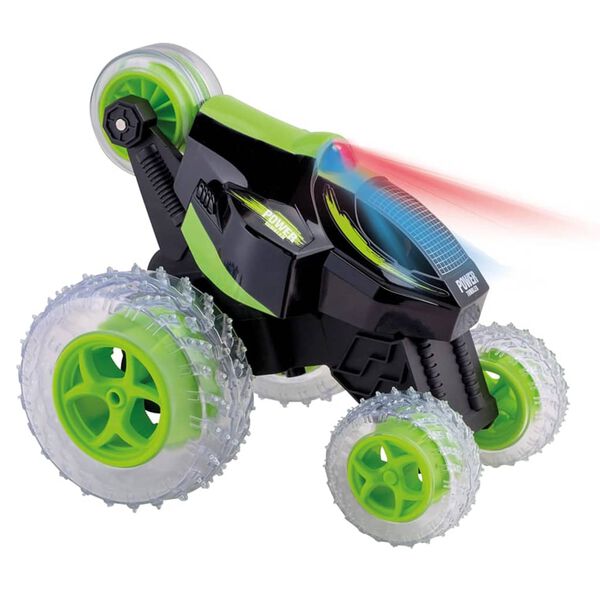 Happy People Speelgoedauto radiografisch Power Tumbler groen en zwart