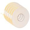 vidaXL Zelfklevende schuimtape 5 st Wit 10mm x 10m CR Schuim