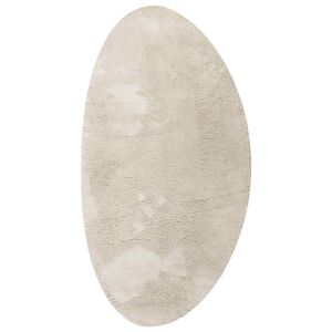 vidaXL Tapijt HUARTE Beige 100 x 200 cm Polyester