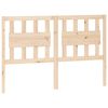 vidaXL Hoofdbord 140,5x4x100 cm massief grenenhout