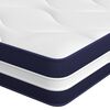 vidaXL Pocketveringmatras middelhard-hard 160x200 cm Super King Size