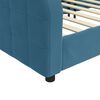 vidaXL Slaapbank 80x200 cm fluweel blauw