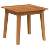 vidaXL Bijzettafel Bruin 45 x 45 x 40 cm Massief Acaciahout