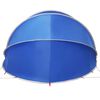 vidaXL Pooldome Groen 472 x 460 x 229 cm 185T polyester met PU-coating