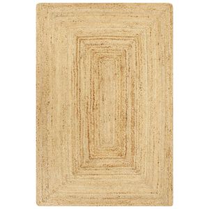 vidaXL Vloerkleden Naturel 80 x 200 cm Jute