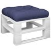 vidaXL Palletkussen 58x58x10 cm oxford stof marineblauw