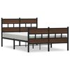 vidaXL Bedframe met hoofdbord en voetbord zonder matras 120x190 cm