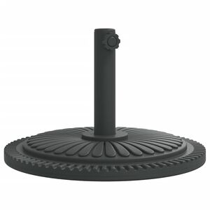 vidaXL Parasolvoet voor stok van &Oslash;38 / 48 mm 12 kg rond
