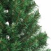 vidaXL Kunstmatig Voorverlicht Kerstboom met 300 LED Groen 240 cm PVC