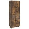 vidaXL Kastenset 2 pcs Gerookt eiken 66 x 34,5 x 90 cm Bewerkt hout