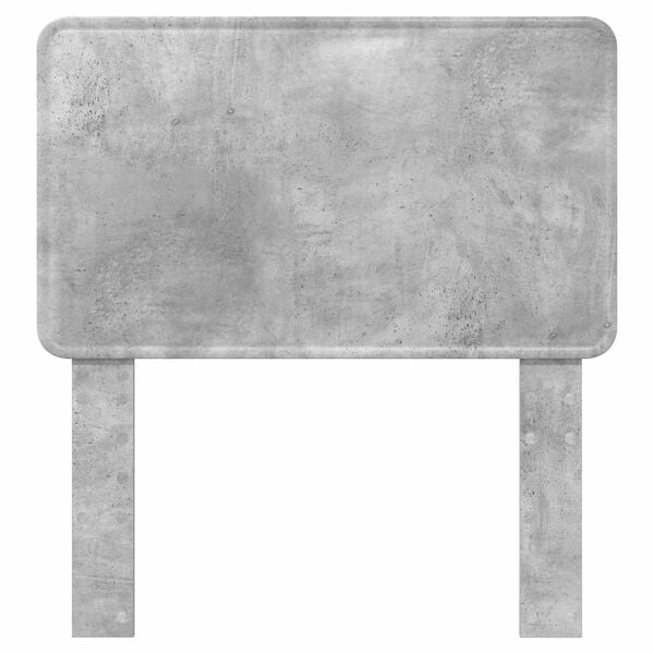 vidaXL Hoofdbord met hoofdeinde Beton Grijs 75 cm Bewerkt hout