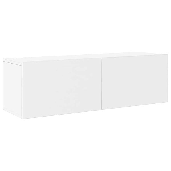 vidaXL 6-delige Tv-meubelset bewerkt hout wit