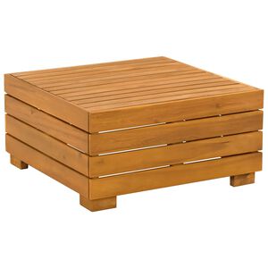 vidaXL Tuin Bijzettafel Massief Acaciahout Bruin 60 x 60 x 30 cm