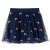 Kinderrokje met tule 128 marineblauw