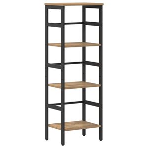vidaXL Boekenkast 3-laags 40 x 29,5 x 115 cm Bewerkt hout