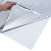 vidaXL Zonnefolies 3 st statisch reflecterend PVC zilverkleurig