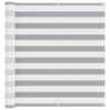 vidaXL Balkon Scherm 120 x 400 cm Oxford Stof Rechthoekig