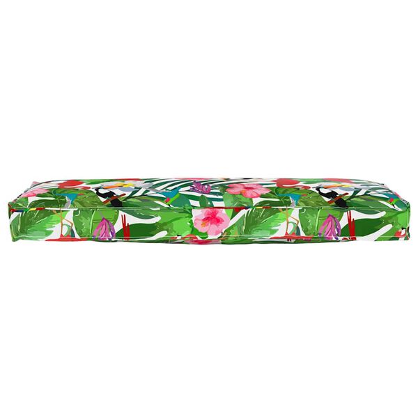 vidaXL Kussen Bloemen Multikleur 120 x 40 x 8 cm Oxford Stof
